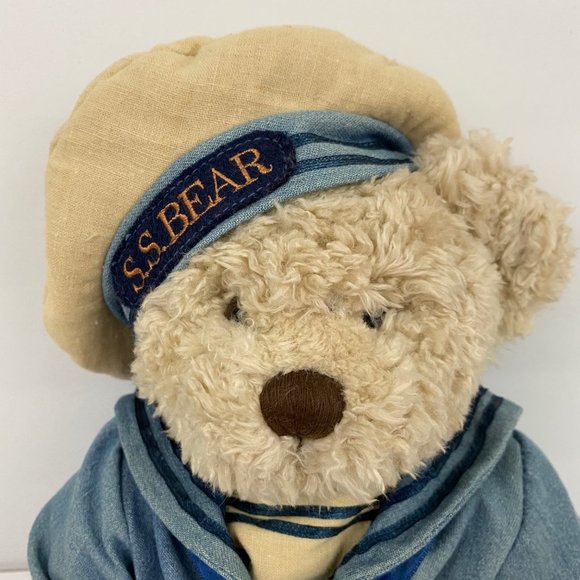Russ Berrie Reginald S.S. Bear Sailor Collectible Teddy Bear Plush - Picture 9 of 9